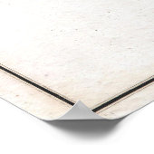 Vintage 1848 Kaart van Florida Poster (Hoek)