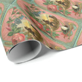 Vintage 1880's Fireman Firefighter Hoesje Cadeaupapier (Rol Hoek)