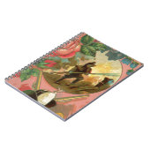 Vintage 1880's Fireman Firefighter Hoesje Notitieboek (Linkerzijde)