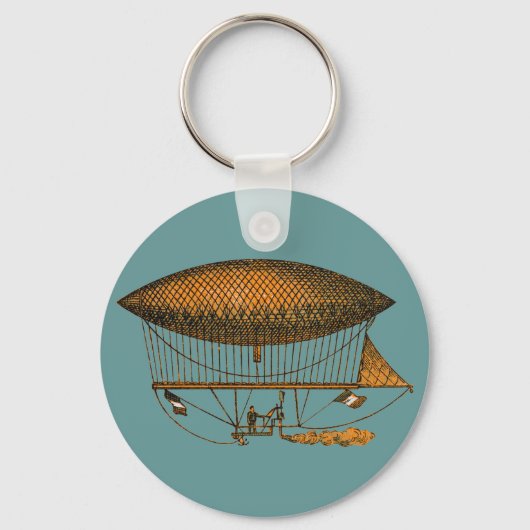 Vintage 1883 Reizigersreis Zeppelin Sleutelhanger (Voorkant)