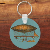 Vintage 1883 Reizigersreis Zeppelin Sleutelhanger (Voorkant)