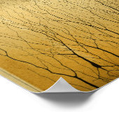 Vintage 1886 Centrale zenuwstelsel Zenuwstelselaan Poster (Hoek)