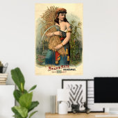 Vintage 1886 Indiana State Fair, Indianapolis Poster (Thuiskantoor)
