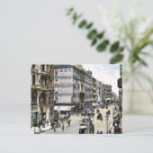 Vintage 1890 Berlijn Friedrichstrasse Briefkaart (Staand voorkant)
