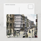 Vintage 1890 Berlijn Friedrichstrasse Briefkaart (Voorkant / Achterkant)