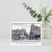 Vintage 1890 Fremantle, Perth, Australië Briefkaart (Staand voorkant)