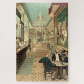 Vintage 1890 Saloon Legpuzzel (Verticaal)