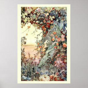 Vintage (1893) Vruchten Van De Aarde Poster
