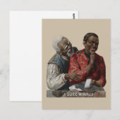 Vintage 1895 Cigar Ad African American Briefkaart (Voorkant / Achterkant)