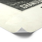 Vintage 1896 Koffieadvertentie Poster (Hoek)