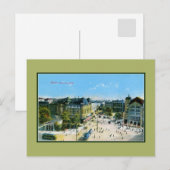 Vintage 1900 Berlijn Potsdam Square Briefkaart (Voorkant / Achterkant)