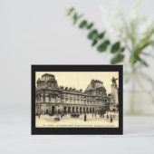 Vintage 1905 Louvre, Parijs, Frankrijk Briefkaart (Staand voorkant)