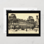 Vintage 1905 Louvre, Parijs, Frankrijk Briefkaart (Voorkant / Achterkant)