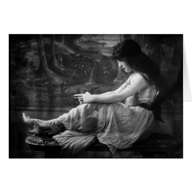 Vintage 1913 Evelyn Nesbit (Voorkant Horizontaal)