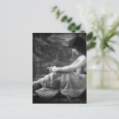 Vintage 1913 Evelyn Nesbit Briefkaart (Staand voorkant)