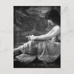 Vintage 1913 Evelyn Nesbit Briefkaart