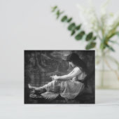 Vintage 1913 Evelyn Nesbit Briefkaart (Staand voorkant)