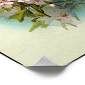 Vintage 1920 Birthday Blossom Art  Poster (Hoek)