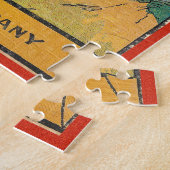 VINTAGE 1920 KINDERBOEK HOESJE LEGPUZZEL (Zijkant)