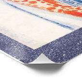 Vintage 1920's Art Deco Lady Poster. Perfect Poster (Hoek)