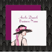 Vintage 1920's Visitekaartje van de Vlamper