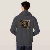 Vintage 1921 2 Mark Notgeld bankbiljet zweet Hoodie (Achterkant volledig)