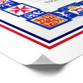 Vintage 1924 Brits Rijk Exhibition advertentie Poster (Hoek)