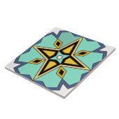 Vintage 1930 Catalina Island Tile Tegeltje (Zijkant)