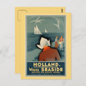 Vintage 1930 Holland Briefkaart (Voorkant / Achterkant)