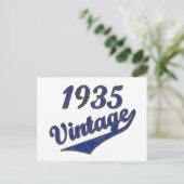 vintage 1935 briefkaart (Staand voorkant)