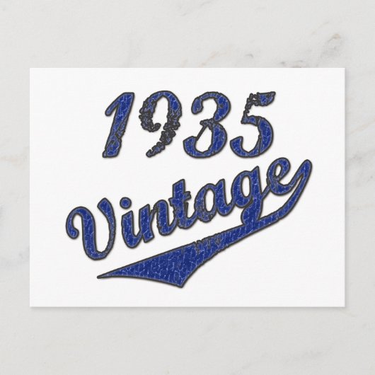 vintage 1935 briefkaart (Voorkant)
