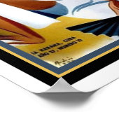 Vintage 1937 Deco Cuban Carteles Magazine Hoesje Poster (Hoek)