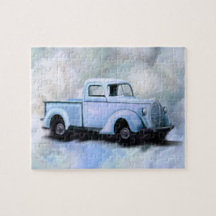 Vintage 1939 Truck Puzzle Legpuzzel