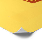 Vintage 1940 gezonde voedselschool poster (Hoek)