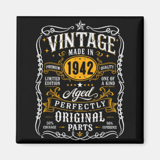 Vintage 1942 85jr 85ste verjaardagscadeaus voor ma magneet