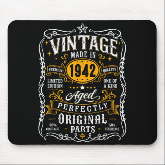 Vintage 1942 85jr 85ste verjaardagscadeaus voor ma muismat