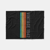 Vintage 1942 Limited Edition - 83rd Birthday Gift Fleece Deken (Voorkant (Horizontaal))