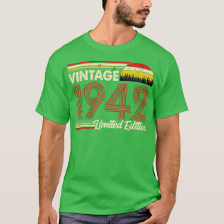 Vintage 1942 Verjaardag Shirt Limited Edition 1942