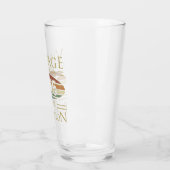 Vintage 1945 80ste verjaardag glas (Links)