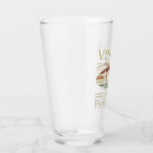 Vintage 1945 80ste verjaardag glas (Rechts)