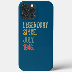 Vintage 1946 76ste verjaardag Legendarisch sinds j Case-Mate iPhone Case