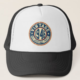 Vintage 1946 Alle oorspronkelijke onderdelen Trucker Pet