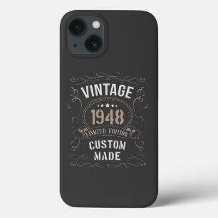 Vintage 1948 Limited Edition Maatwerk T-shirt Case-Mate iPhone Case