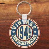 Vintage 1949 Alle oorspronkelijke onderdelen Sleutelhanger (Voorkant)