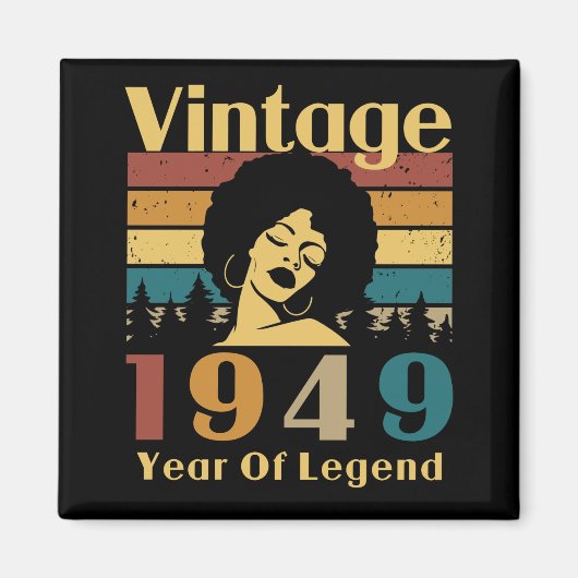 Vintage 1949 magneet (Voorkant)