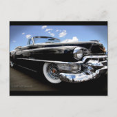 Vintage 1950 Cadillac "Rag Top" Briefkaart (Voorkant)