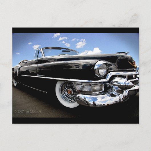 Vintage 1950 Cadillac "Rag Top" Briefkaart (Voorkant)