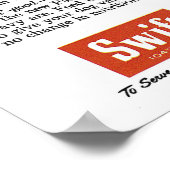 Vintage 1950s Ad Dog Food Poster (Hoek)