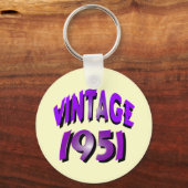 Vintage 1951 sleutelhanger (Voorkant)