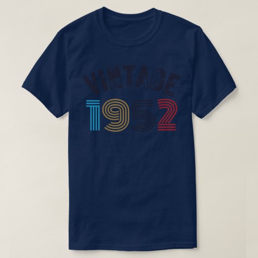 Vintage 1952 1 t-shirt (Design voorkant)